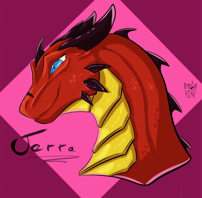 Jerra's gift :3 by Drakk'Art